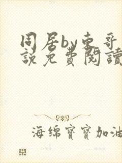 同居by东哥小说免费阅读全文无弹窗