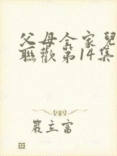 父母全家儿女大联欢第14集