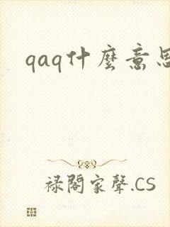qaq什么意思