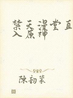 禁天漫堂直接进入原神