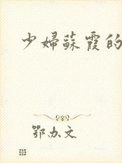 少妇苏霞的沉沦