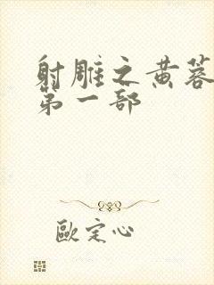 射雕之黄蓉新传第一部