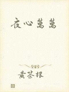 夜心万万