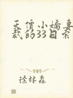 天价小娇妻,总裁的33日索情全文免费