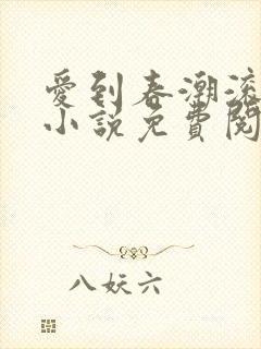 爱到春潮滚滚来小说免费阅读