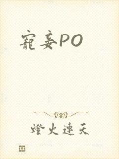 宠妾PO