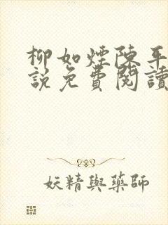 柳如烟陈平安小说免费阅读全文