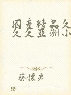 国产精品久久久久久亚洲小说