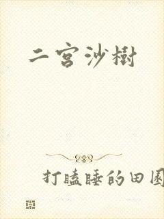 二宫沙树