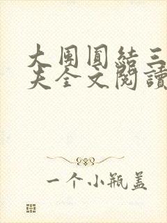 大团圆结三女一夫全文阅读