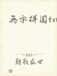 无字拼图txt