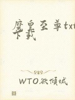 魔皇至尊txt下载