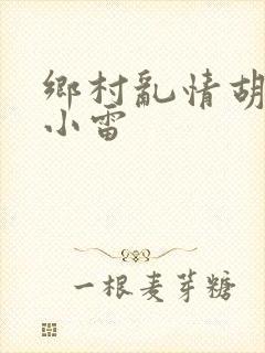 乡村乱情胡秀英小雷