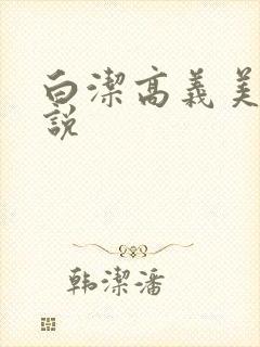 白洁高义美红小说