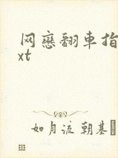 网恋翻车指南txt