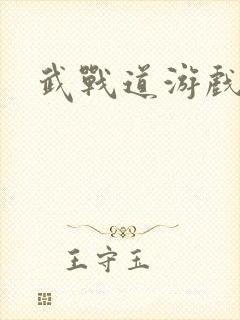 武战道游戏