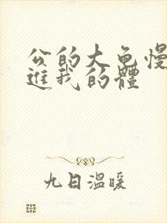 公的大龟慢慢挺进我的体