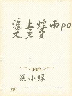 沪上烟雨po全文免费