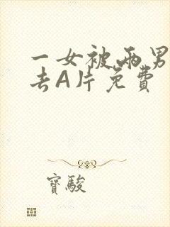 一女被两男桶进去A片免费