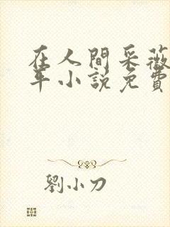 在人间采薇陆三平小说免费阅读