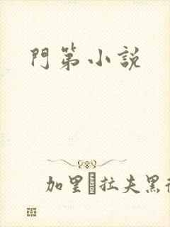 门第小说