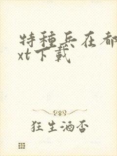 特种兵在都市txt下载