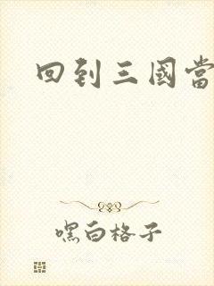 回到三国当军阀