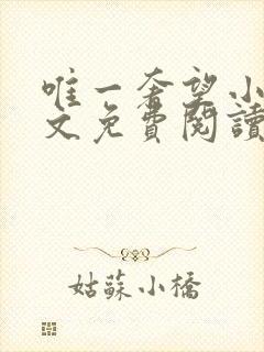 唯一奢望小说全文免费阅读