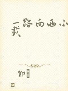 一路向西小说下载