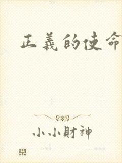 正义的使命小说