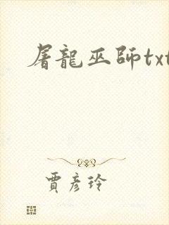屠龙巫师txt