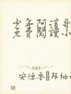 少年阿滨哥全文免费阅读小说