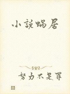 小说蜗居
