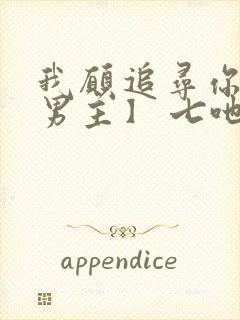 我愿追寻你【双男主】 七吔