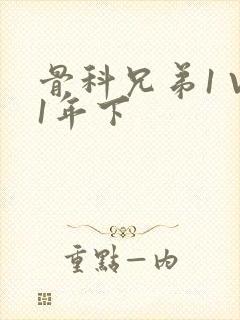 骨科兄弟1 V1年下