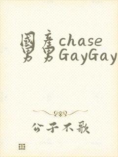 国产chase男男GayGay