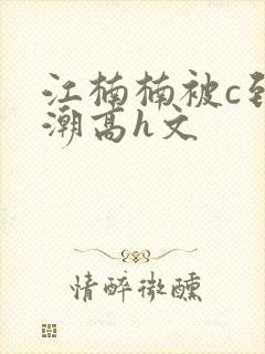 江楠楠被c到高潮高h文