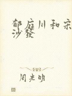 郁庭川和宋倾城沙发