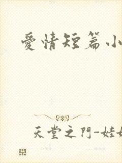 爱情短篇小说