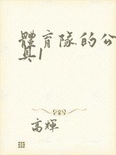 体育队的公用玩具1