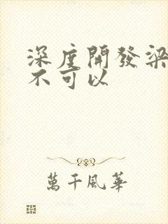 深度开发梁医生不可以