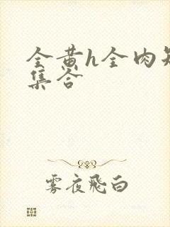 全黄h全肉短篇集合