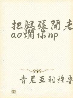 把腿张开老子cao烂你np