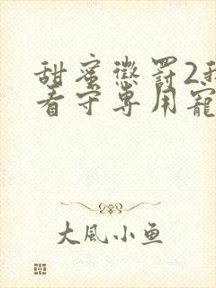 甜蜜惩罚2我是看守专用宠物