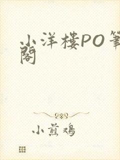 小洋楼PO笔趣阁