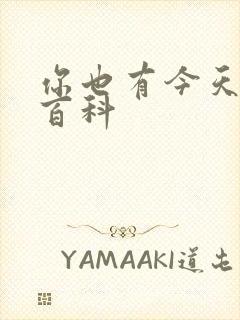 你也有今天百度百科