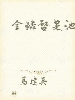 金鳞启是池中物