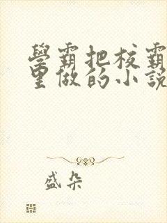 学霸把校霸往死里做的小说