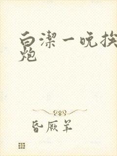 白洁一晚挨十二炮