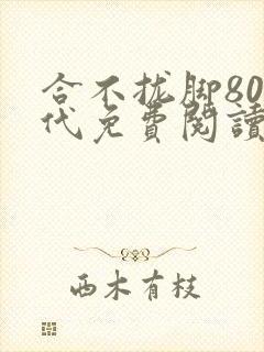 合不拢脚80年代免费阅读笔趣阁